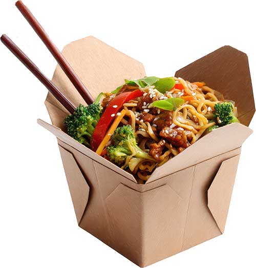 Small noodle box